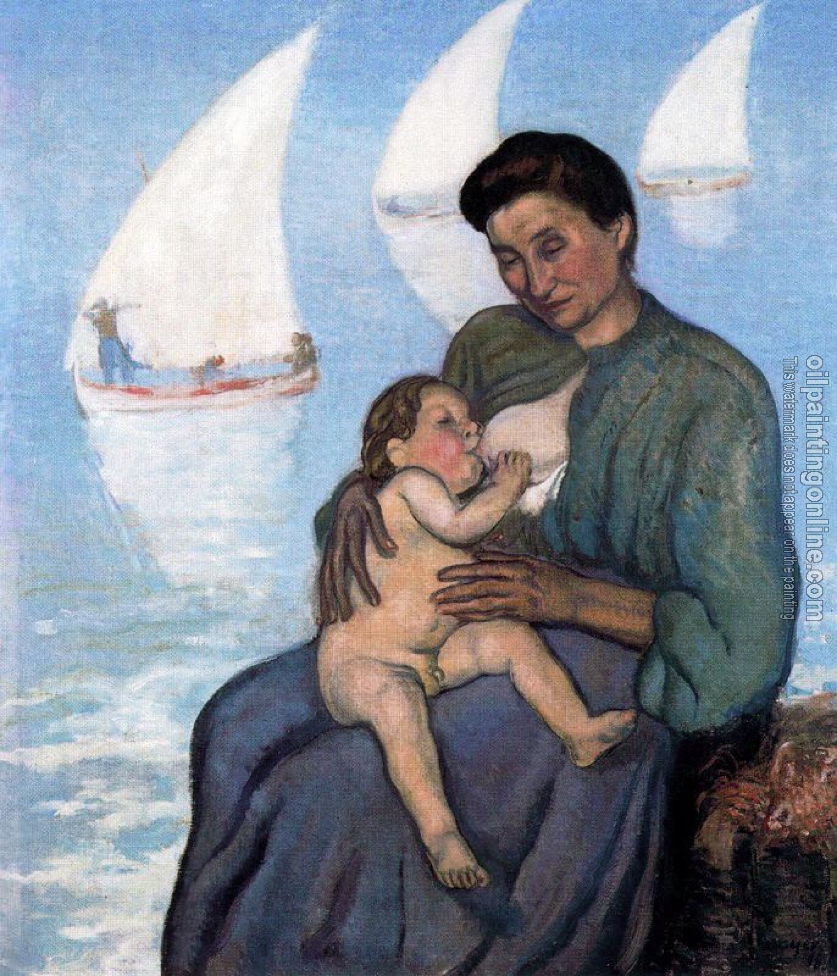 Joaquim Sunyer de Miro - Maternidad II